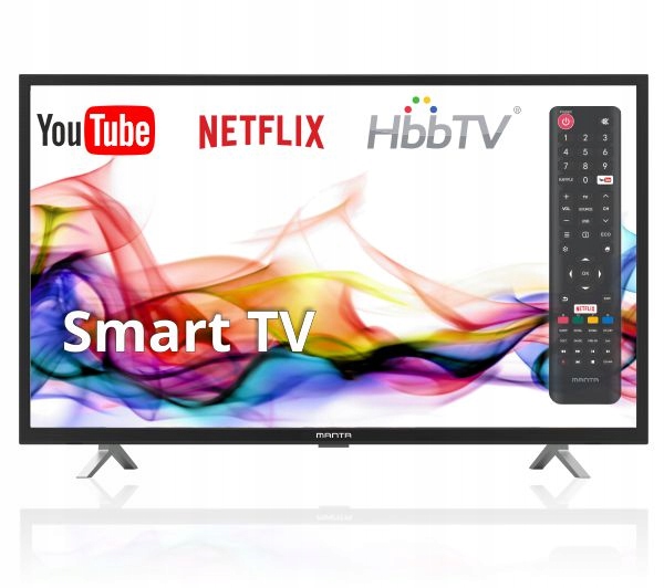 Купить LED-телевизор Manta с диагональю 32 дюйма, HD Ready, SMART TV: отзывы, фото, характеристики в интерне-магазине Aredi.ru