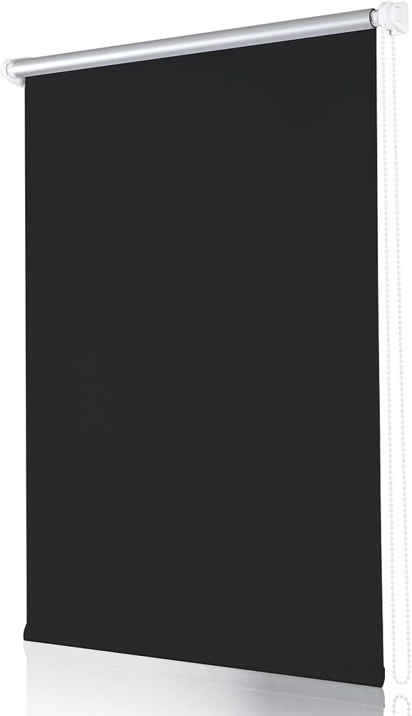 Roleta zaciemniająca 70 x 150 cm czarna