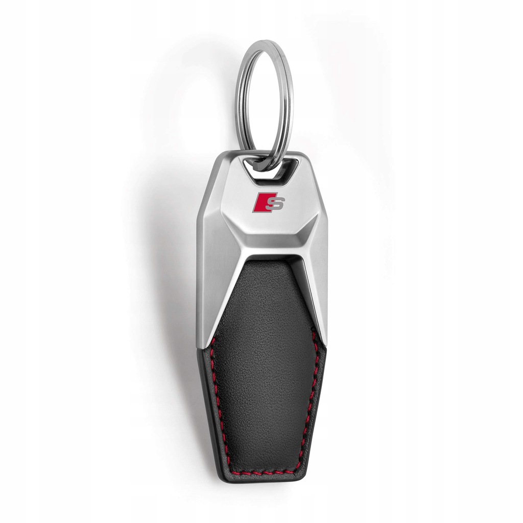 AUDI Keychain S-Line Metal Skóra Brelok do Kluczy