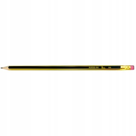 Ołówek techniczny z gumką H4 TETIS SZ-25805