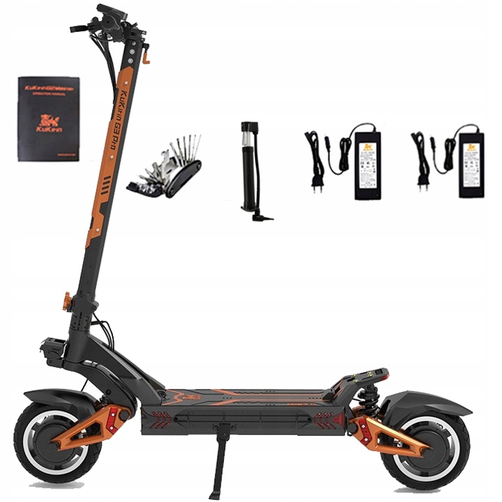 Elektryczny Składany KuKirin G3Pro 3000W 52V 23,3Ah 65KM/H 80KM + Prezent