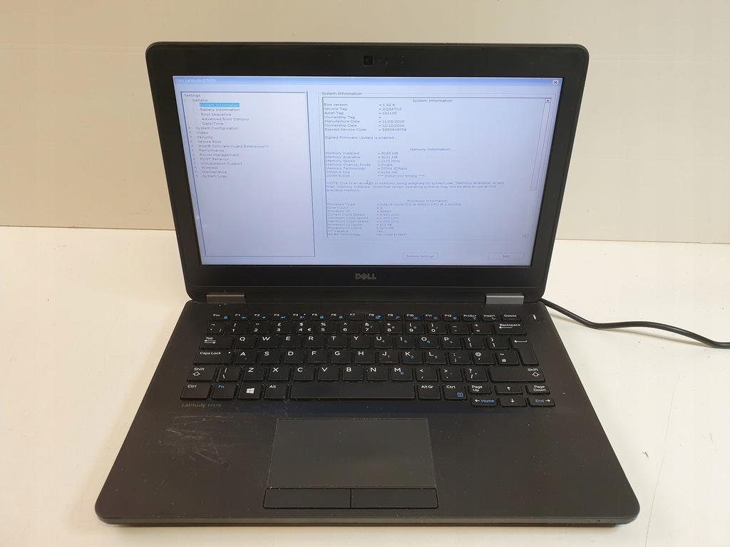 Dell Latitude E7270 i5 6th Gen (2125087)