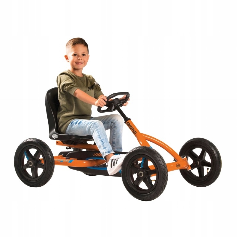 Gokart na pedały Berg Buddy B-Orange do 50 kg 3-8