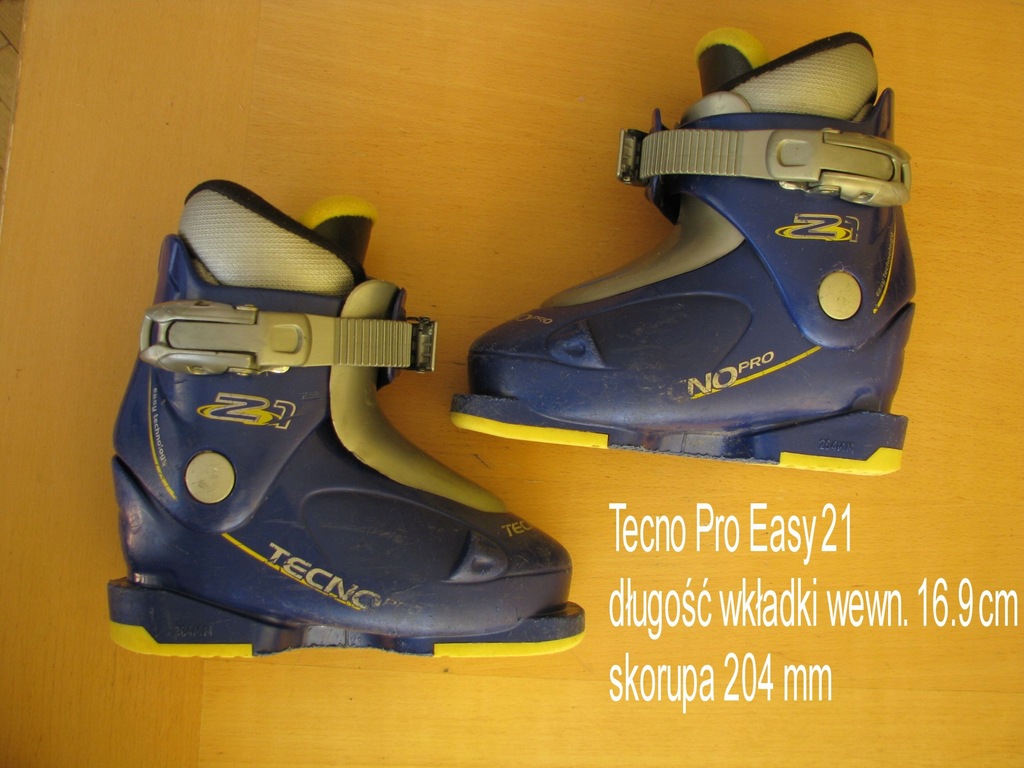 Buty narciarskie 16.5 TecnoPro wkładka 16.8 cm 27