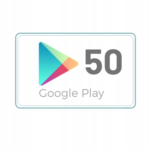 Google Play 50 zł Kod podarunkowy Karta