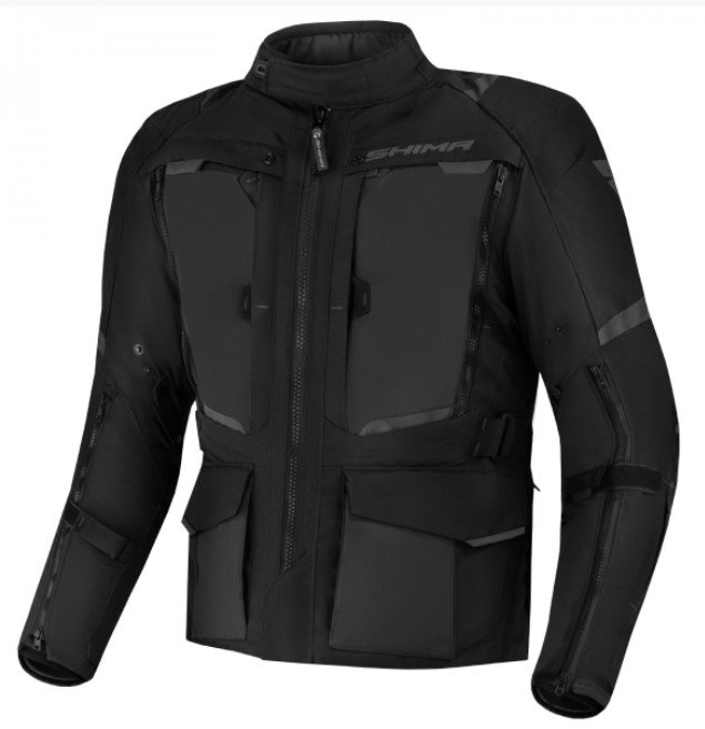 Kurtka motocyklowa SHIMA HERO 2.0 BLACK XL %%%%