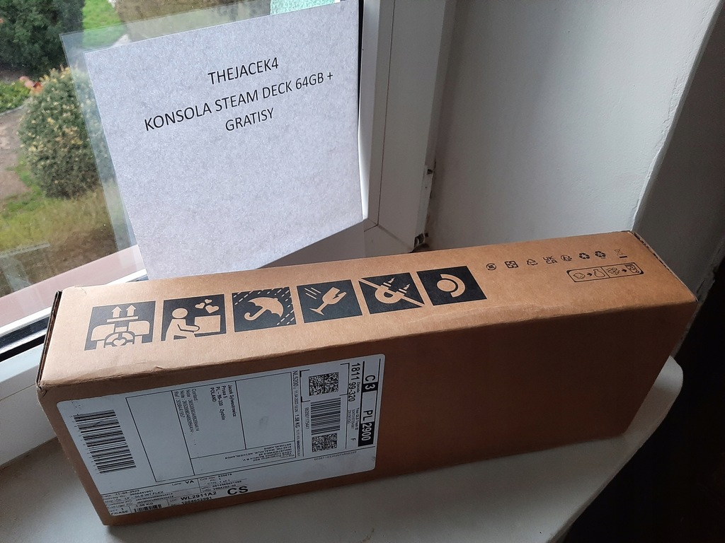 Steam Deck 64GB + FUTERAŁ + SZKŁO + GW - OD RĘKI