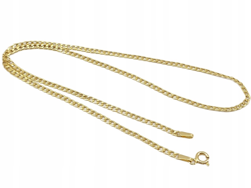 Łańcuszek złoty próba 585, waga 2,22g, dł. 45cm / Pancerka