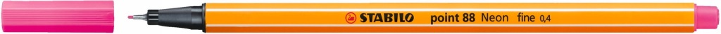 Cienkopis STABILO NEON różowy Point 88