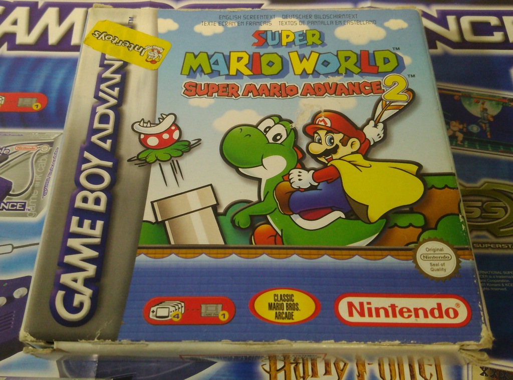 Super Mario World Super Mario Advance 2 Nintendo Game Boy Advance GBA EUR