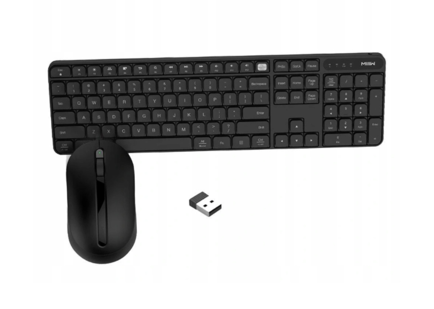 Купить Беспроводная клавиатура-мышь Xiaomi MIIIW, черная: отзывы, фото, характеристики в интерне-магазине Aredi.ru