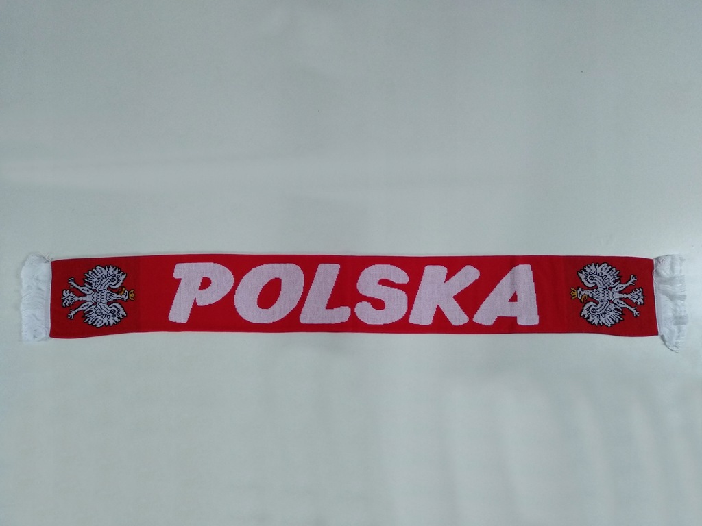 Szalik Polski POLSKA biało czerwoni