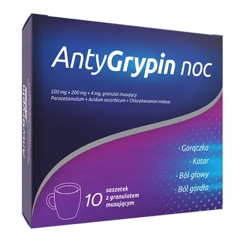 AntyGrypin noc, 10 saszetek
