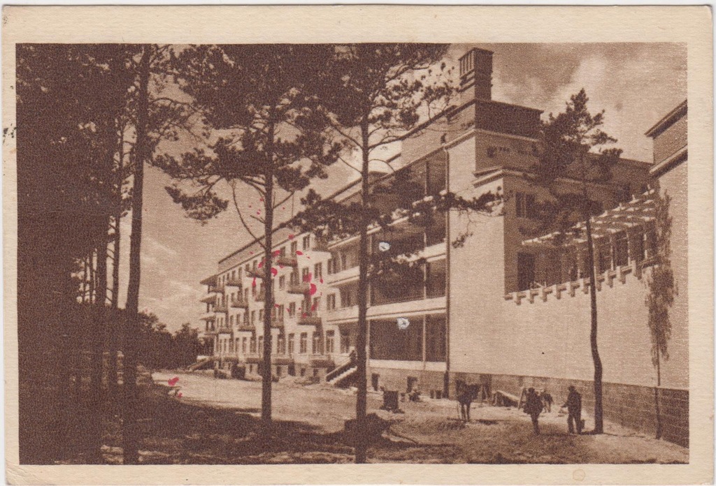 =OTWOCK=SANATORIUM = OBIEG =24.9.1956 = STEMPLE DOPŁATY =
