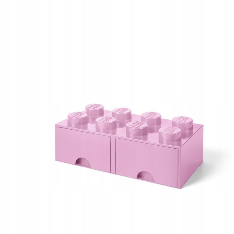 Szuflada klocek LEGO Brick 8 (Jasnoróżowy)