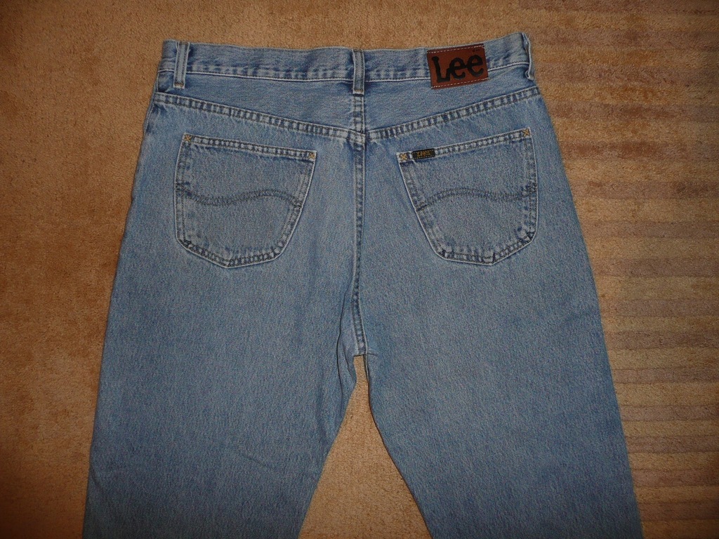 Spodnie dżinsy LEE W36/L30=47,5/105cm jeansy