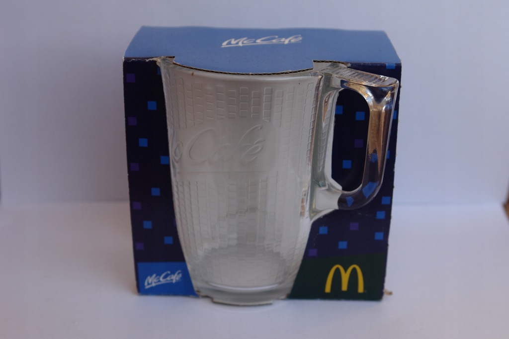 Kubek kubki szklanka - McDonalds 2018 - McCafe - 7792290749 - oficjalne  archiwum Allegro