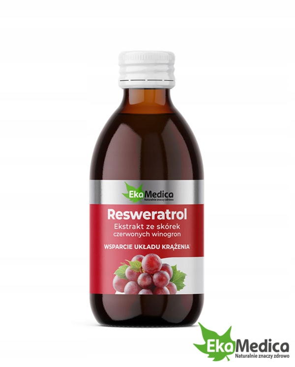 RESWERATROL EKSTRAKT Z WINOGRON RESVERATROL 250 ml