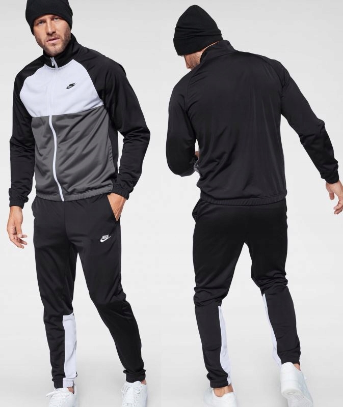 NIKE DRES CZARNO-SZARY XXL