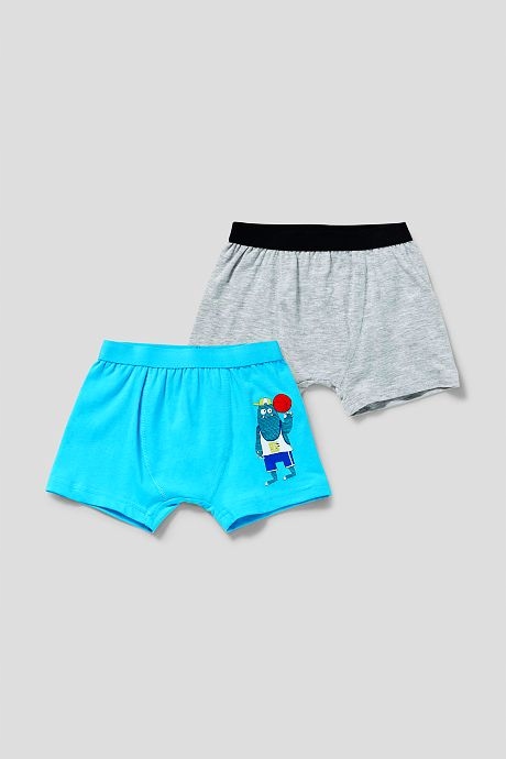 NOWE C&A 2 pac kolorowe bokserki 92