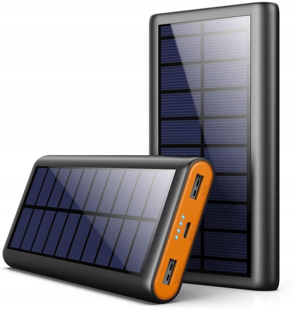 PowerBank z Solarnym ładowaniem 26800mAh