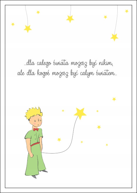 Maly Ksiaze Cytaty A5 Antoine De Saint Exupery 7976027361 Oficjalne Archiwum Allegro