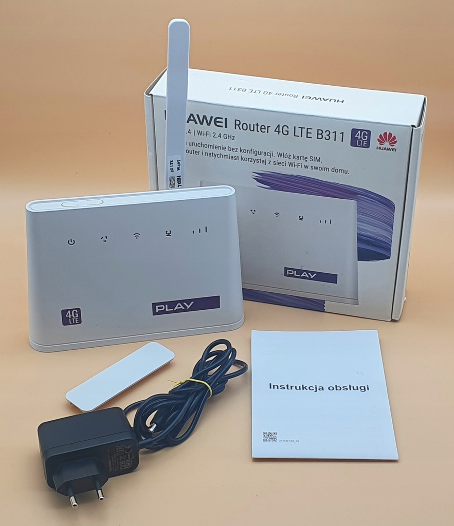 Router Huawei B311s-220 + antenka / bez sim locka