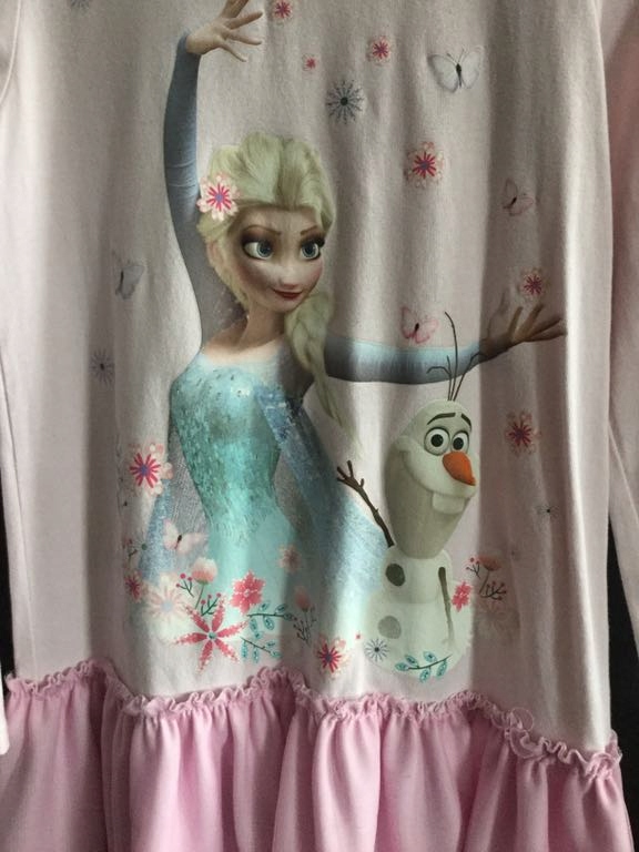 Sukienka Frozen H&M 122-128cm 6-8 lat