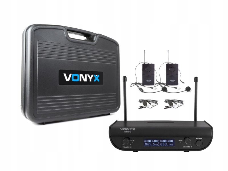 Mikrofon nagłowny Vonyx WM82B