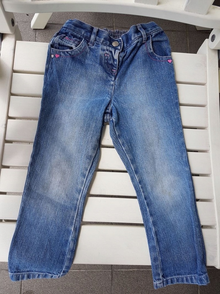 NEXT Spodnie Dżinsowe Jeans 2-3 lata 98 cm