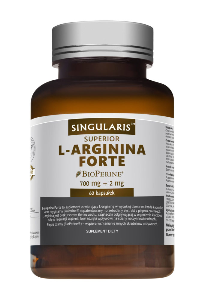 Singularis Superior L-Arginina Forte 700 mg 60 kap