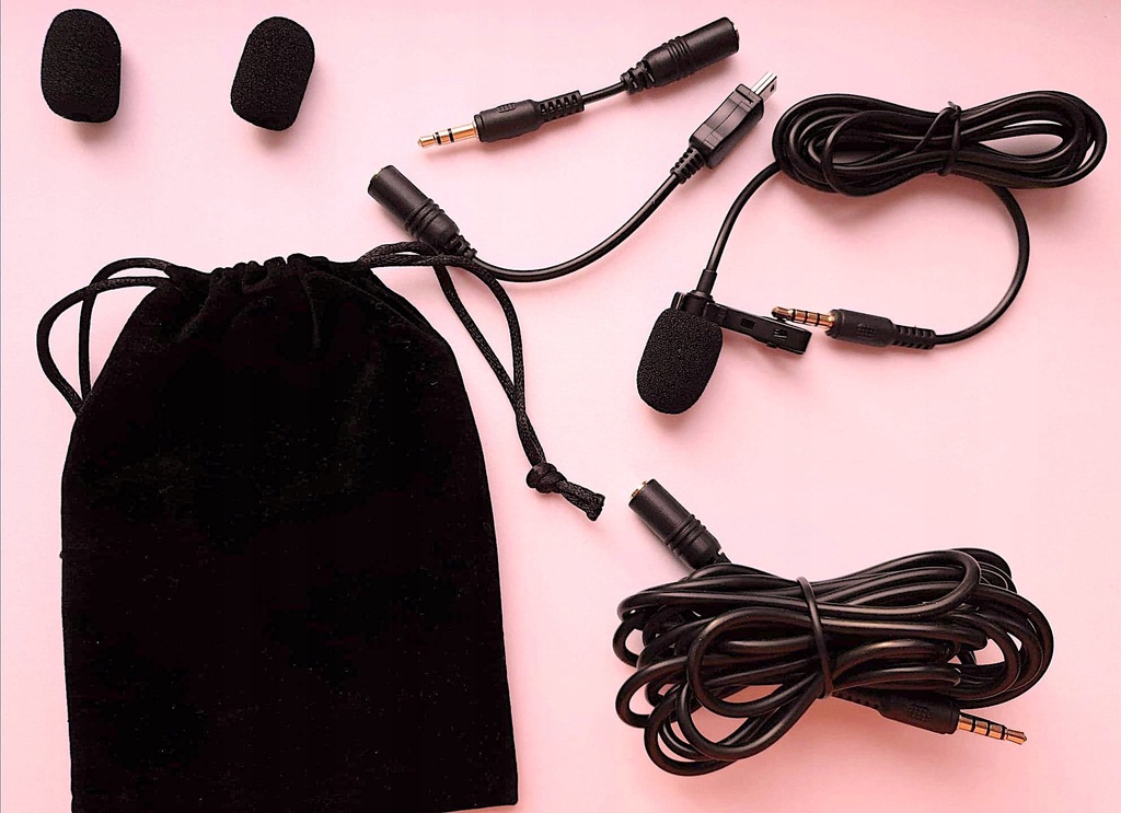 Lavalier Mikrofon Krawatowy IPhone GoPro Universal