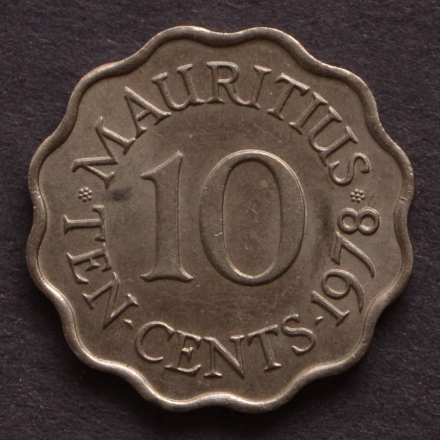 Mauritius - 10 centów 1978