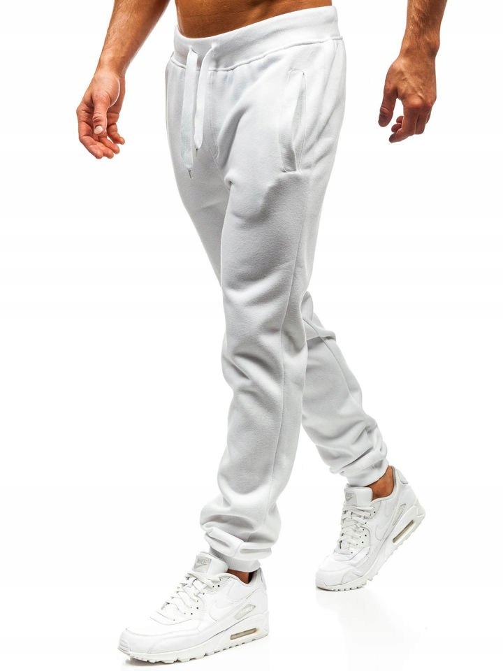 Купить летние спортивные штаны. Белые спортивные штаны Slim Jogger. Валберис спортивные штаны мужские. Белые спортивные штаны мужские. Белые спортивные брюки мужские.