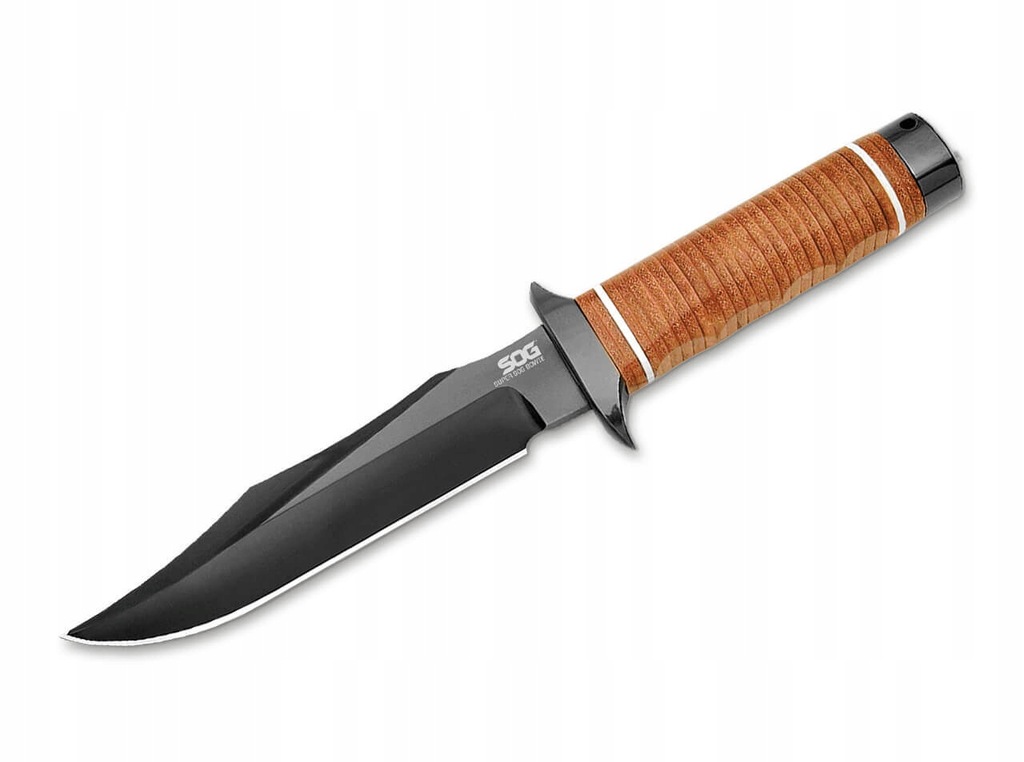 NÓŻ SOG SUPER BOWIE SB1T-L TAKTYCZNY STAŁY POCHWA