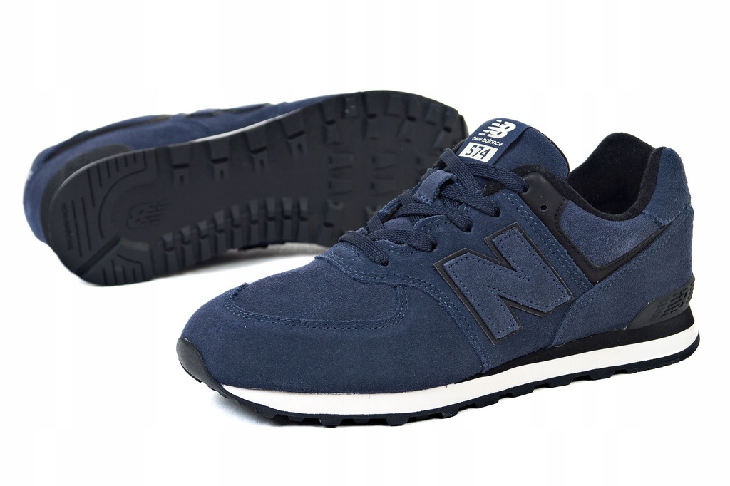 BUTY NEW BALANCE 574 GC574ER GRANATOWE R. 36 - 7605453143 - oficjalne archiwum Allegro