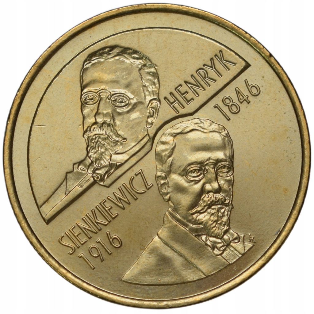 1996 III RP Henryk Sienkiewicz - 2 złote