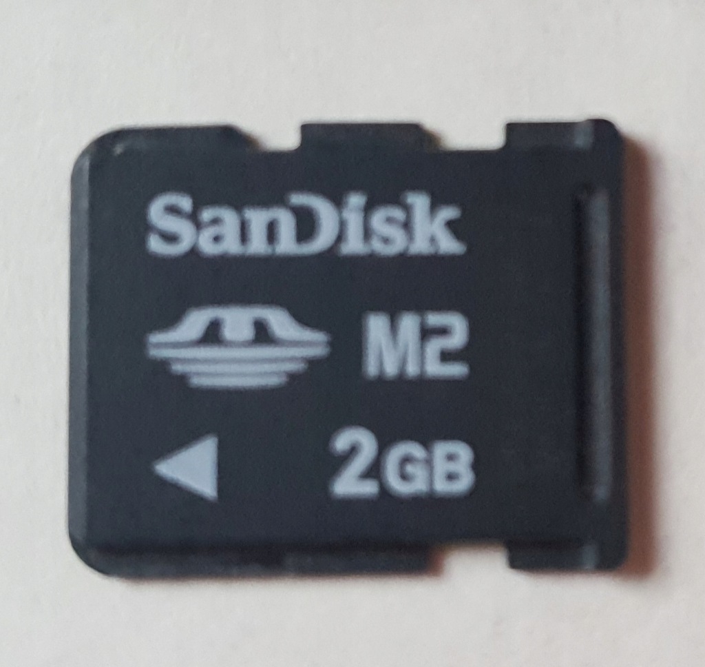 KARTA PAMIĘCI 2GB SANDISK M2 + Czytnik