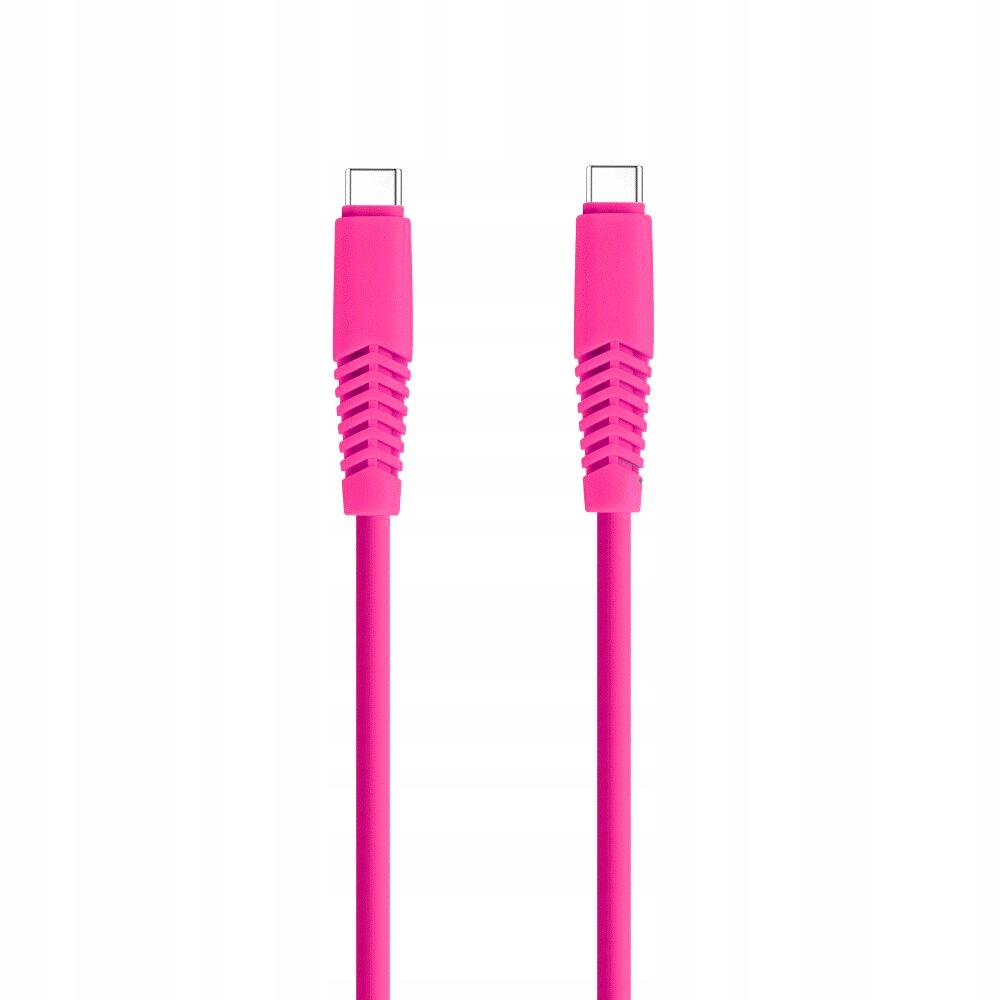 Kabel USB-C - USB-C 1,5m długi 2,1A przesył danych