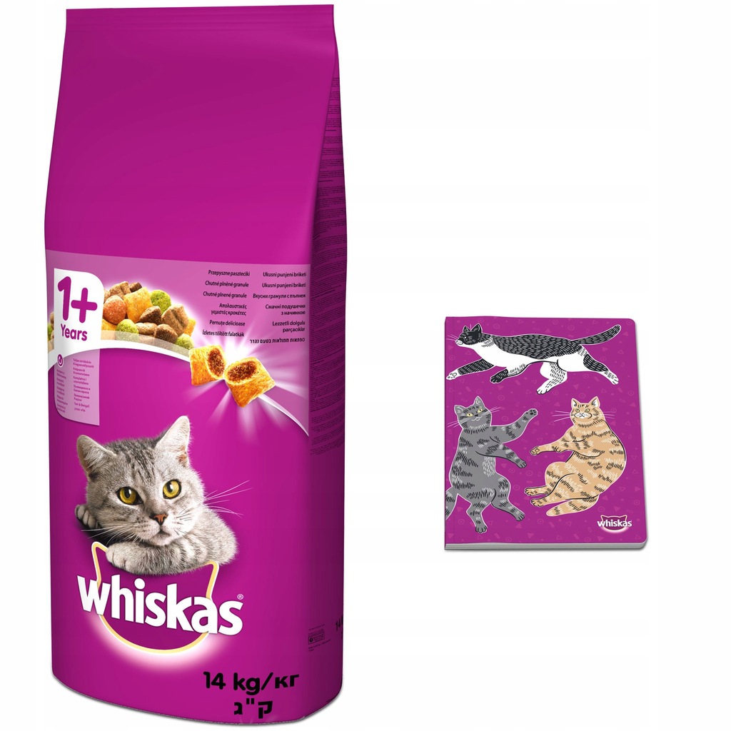 WHISKAS STERILE Adult dla Kota z KURCZAKIEM 14kg 12667534039