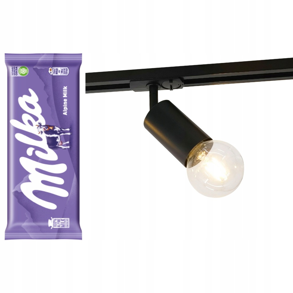 Oprawa szynoprzewodowa Italux MARVI czarny mat 922121-1-BL + Milka