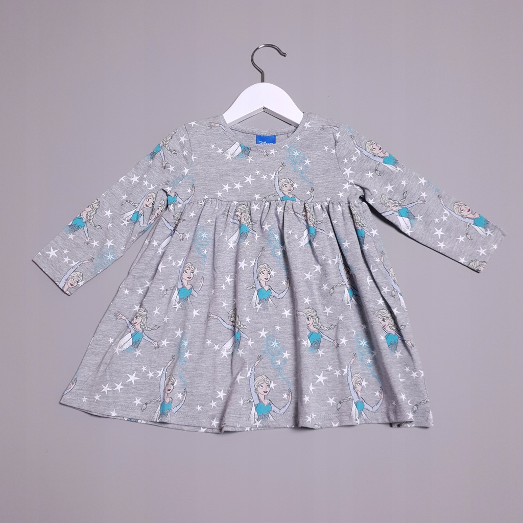 next* Disney ELSA KRAINA LODU sukienka 9-12m