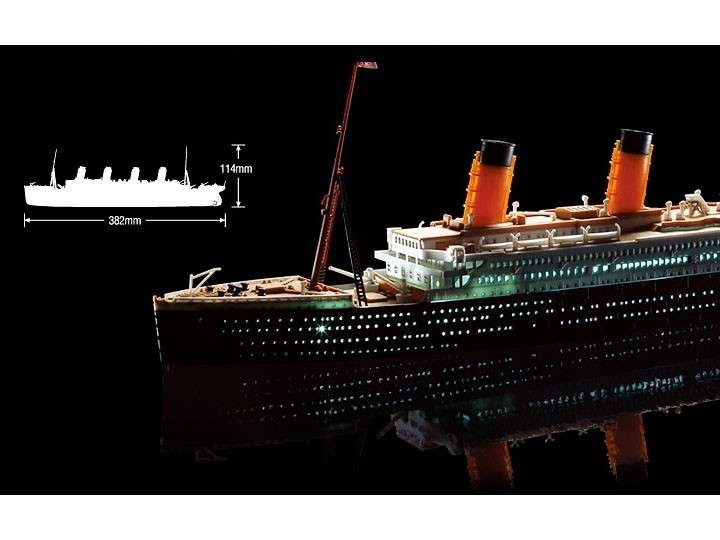 Купить Р.М.С. Титаник со светодиодным освещением Академия 14220: отзывы, фото, характеристики в интерне-магазине Aredi.ru