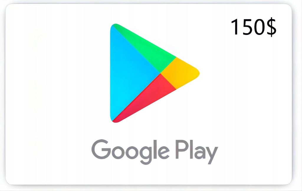 Google Play gift code 150 $