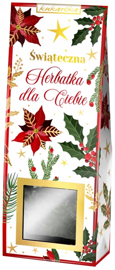 Owocowa Herbatka w świątecznym opakowaniu - prezent, upominek na święta