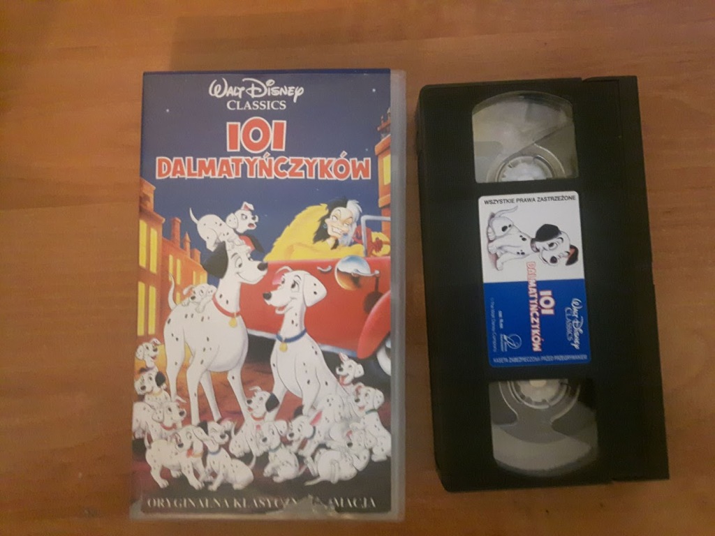 101 dalmatyńczyków VHS