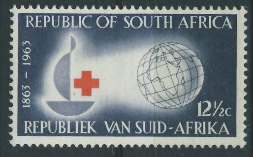 Suid Afrika 12 1/2 c. - Czerwony Krzyż