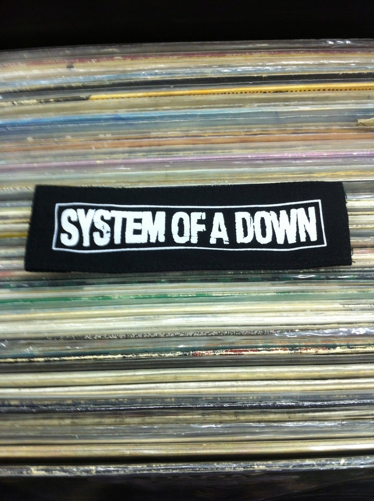 SYSTEM OF A DOWN logo naszywka