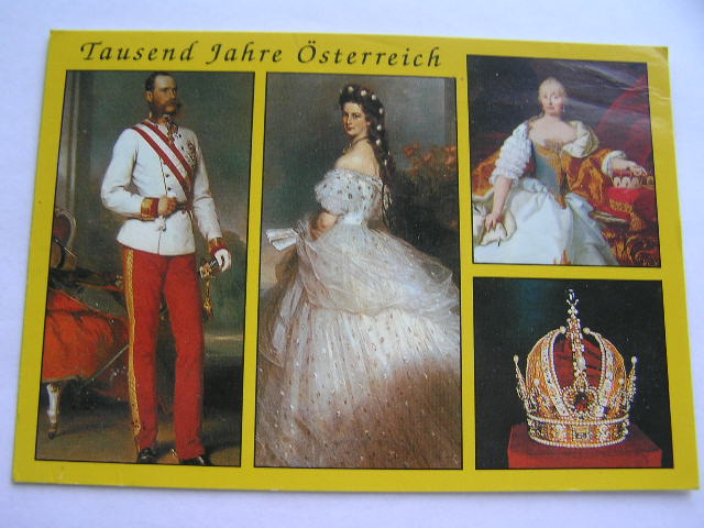 Austriacka korona cesarska Franciszek Józef Cesarzowa Elżbieta MARIA TERESA