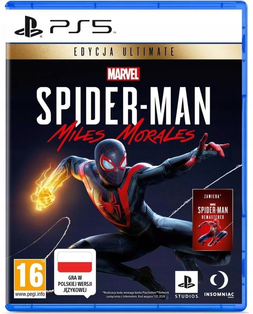Gra PS5 Marvel’s Spider-Man: Miles Morales Ultimate Edition PlayStation 5
